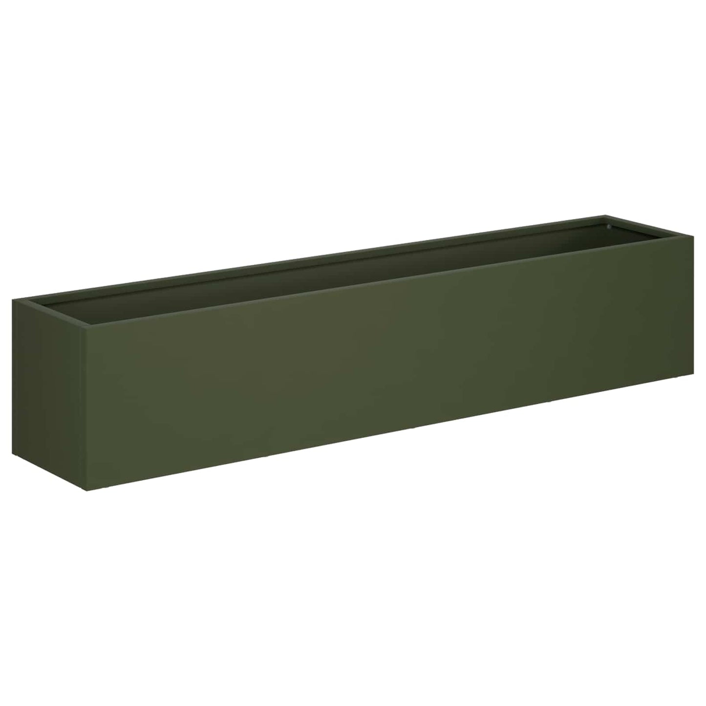 Garden Planter 2 pcs Olive Green 100 x 20 x 20 cm