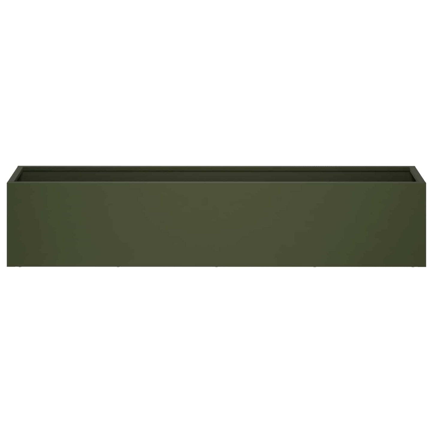 Garden Planter 2 pcs Olive Green 100 x 20 x 20 cm
