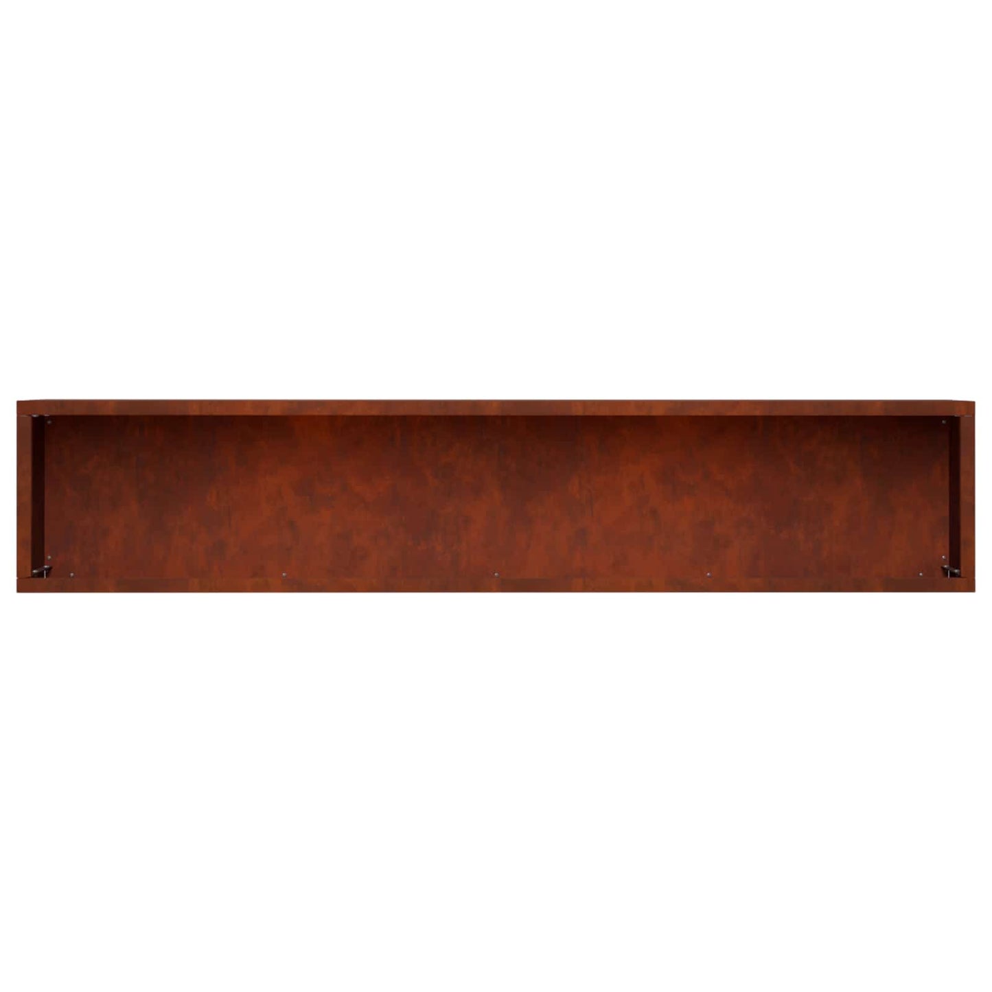 Garden Planter Rusty 100 x 20 x 20 cm Weathering Steel