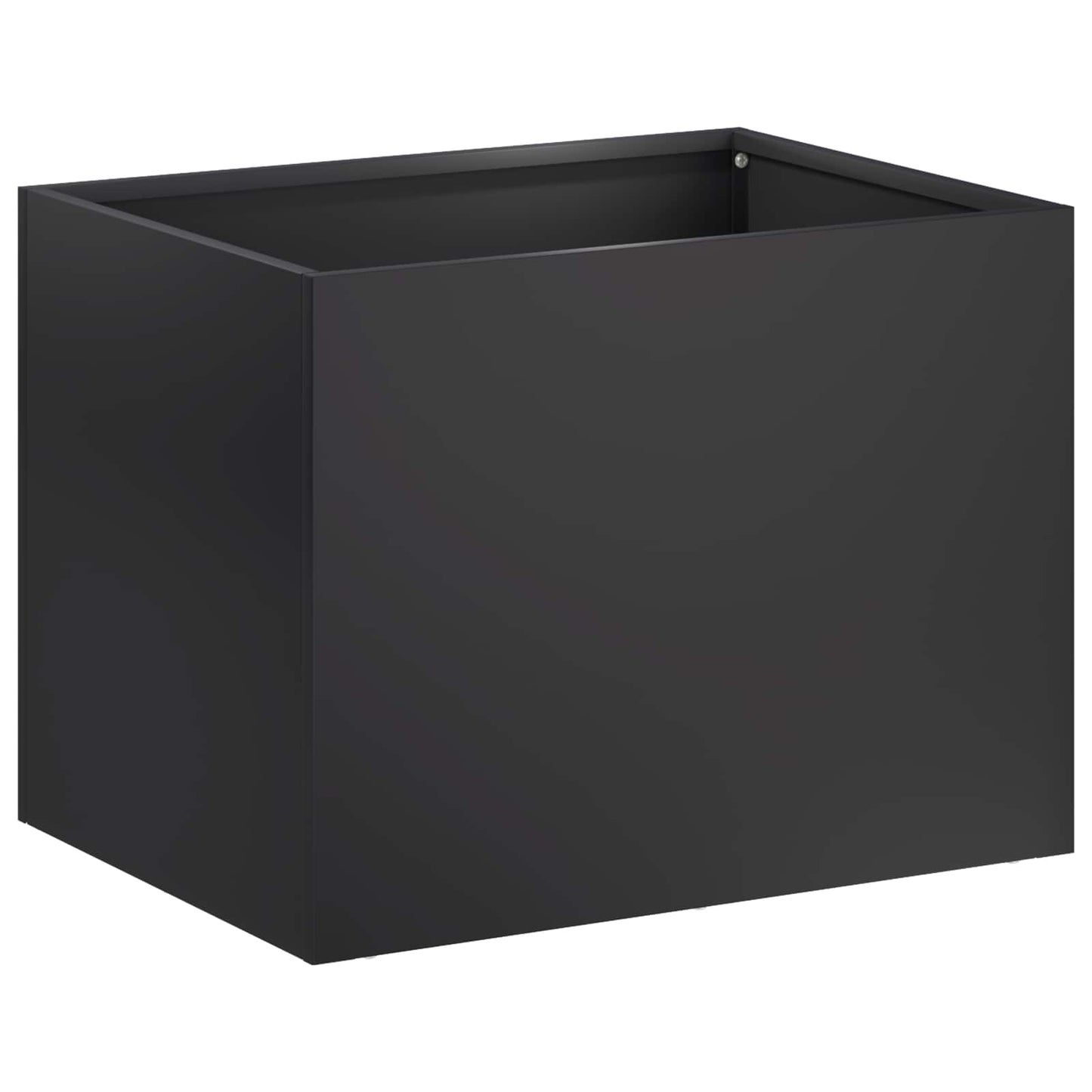 Garden Planter 2 pcs Black 40 x 30 x 30 cm Cold-rolled Steel
