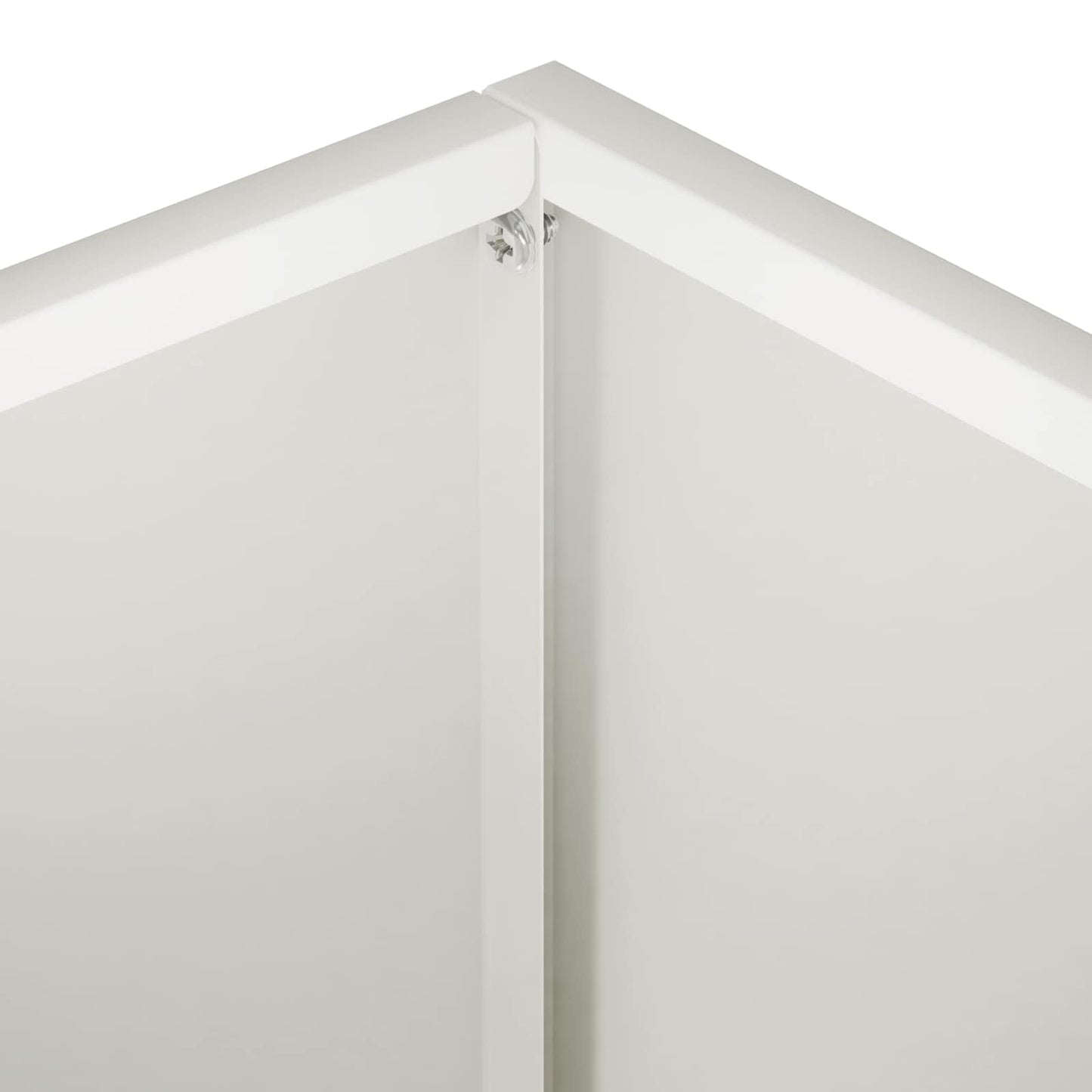 Garden Planter White 40 x 30 x 30 cm Cold-rolled Steel