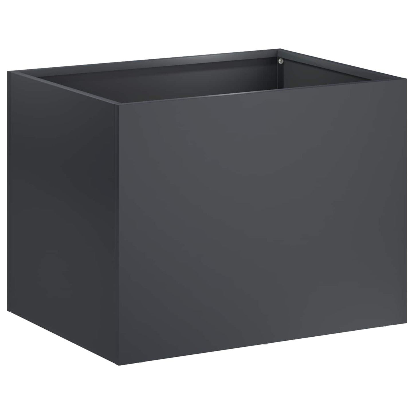 Garden Planter Anthracite 40 x 30 x 30 cm Cold-rolled Steel