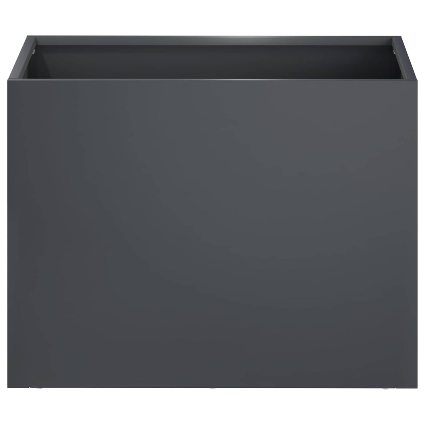 Garden Planter Anthracite 40 x 30 x 30 cm Cold-rolled Steel