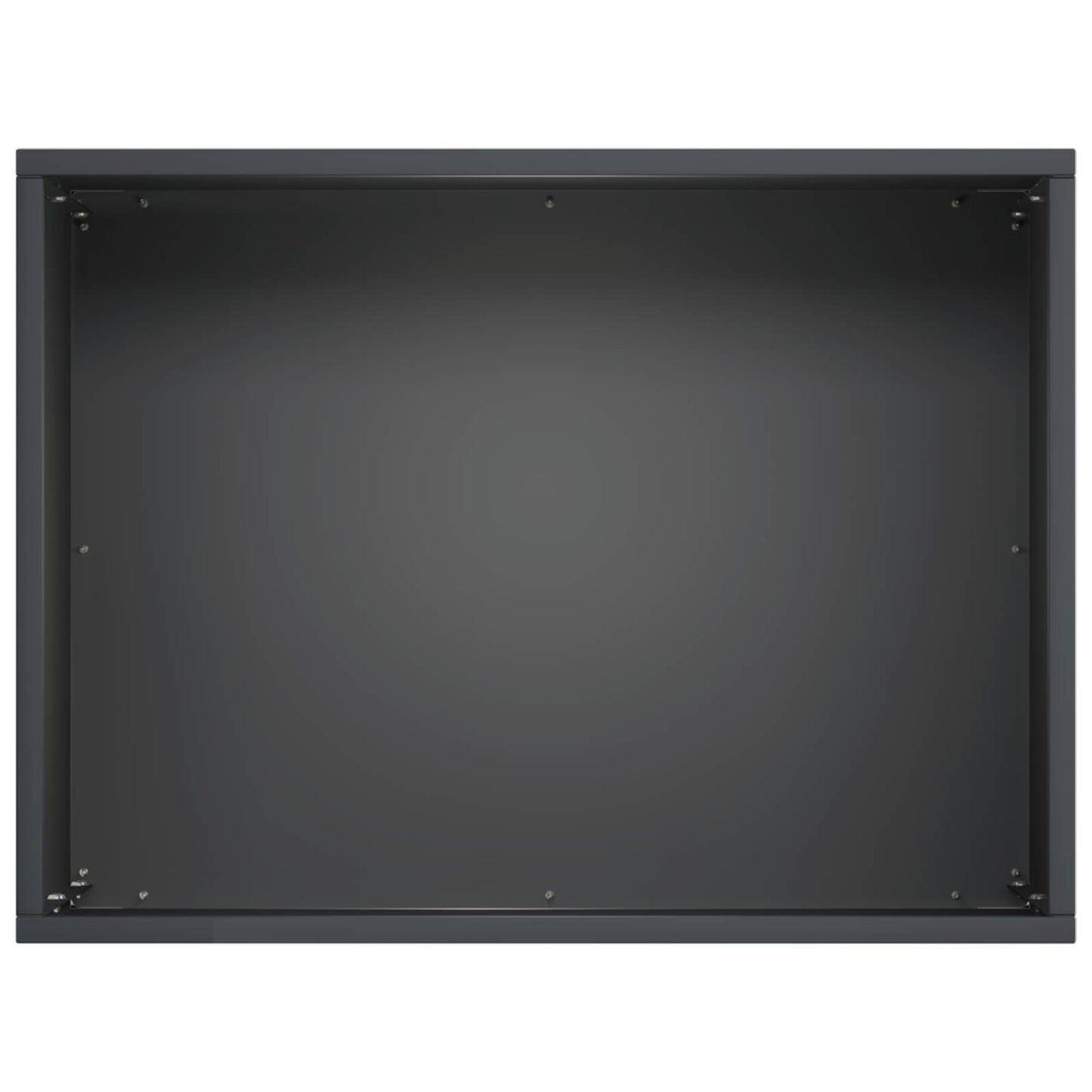 Garden Planter Anthracite 40 x 30 x 30 cm Cold-rolled Steel