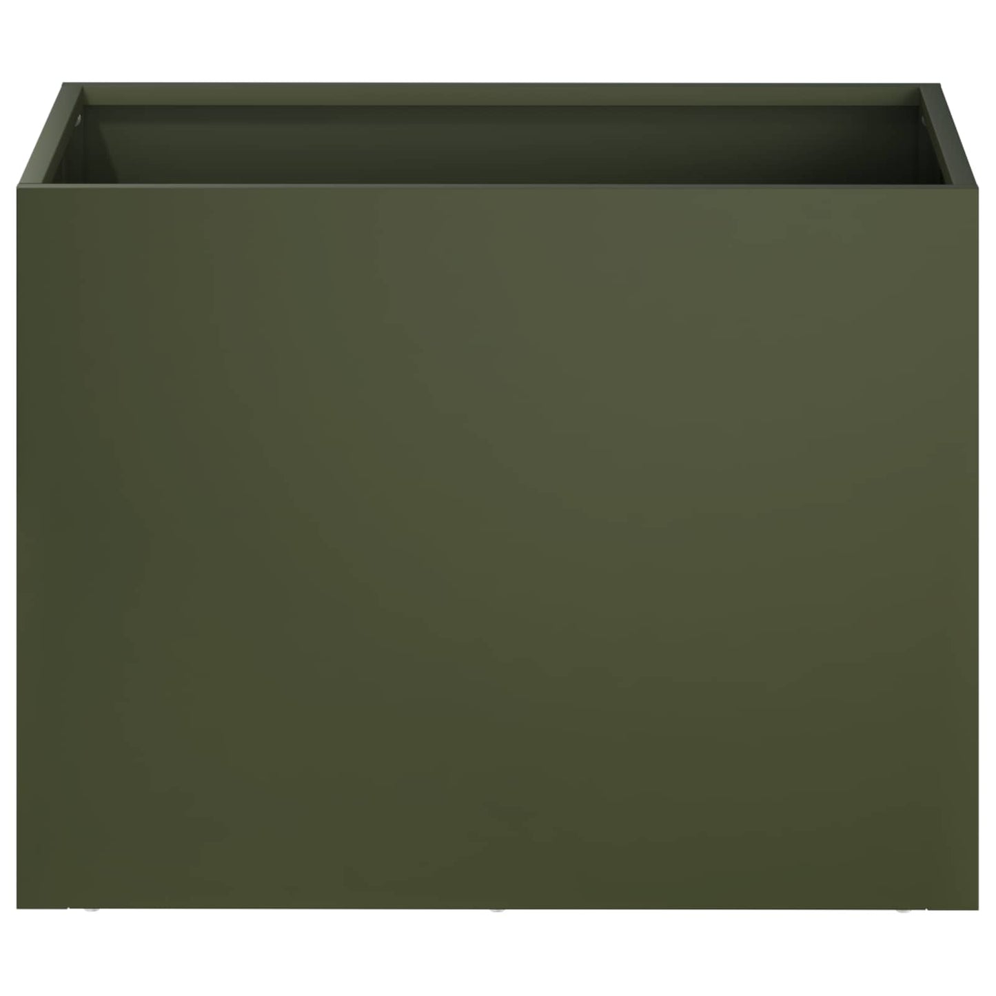 Garden Planter Olive Green 40 x 30 x 30 cm Cold-rolled Steel