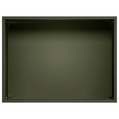 Garden Planter 2 pcs Olive Green 40 x 30 x 30 cm