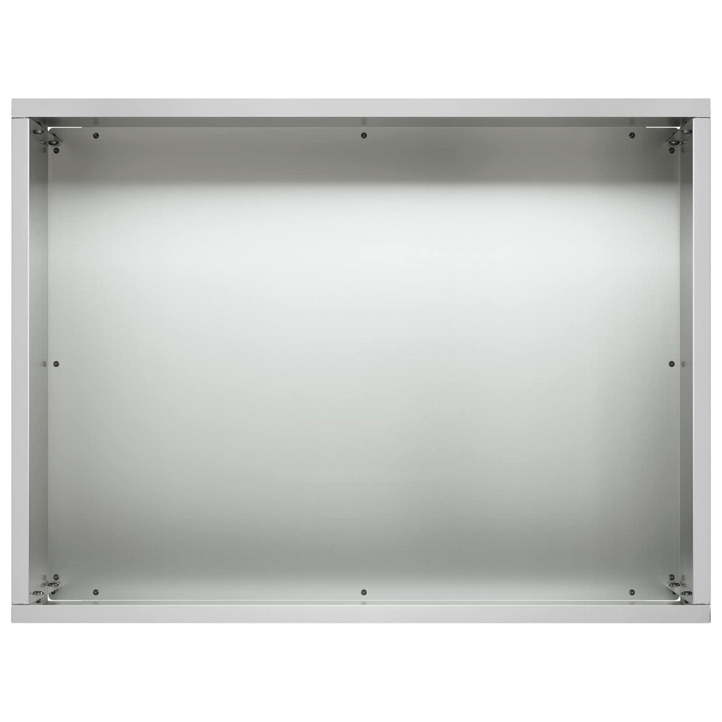 Garden Planter Silver 40 x 30 x 30 cm Galvanised Steel