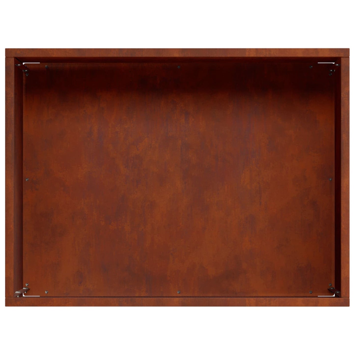 Garden Planter Rusty 40 x 30 x 30 cm Weathering Steel