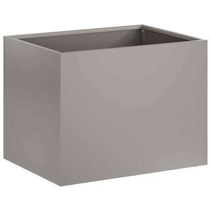 Garden Planter 2 pcs Rusty 40 x 30 x 30 cm Weathering Steel