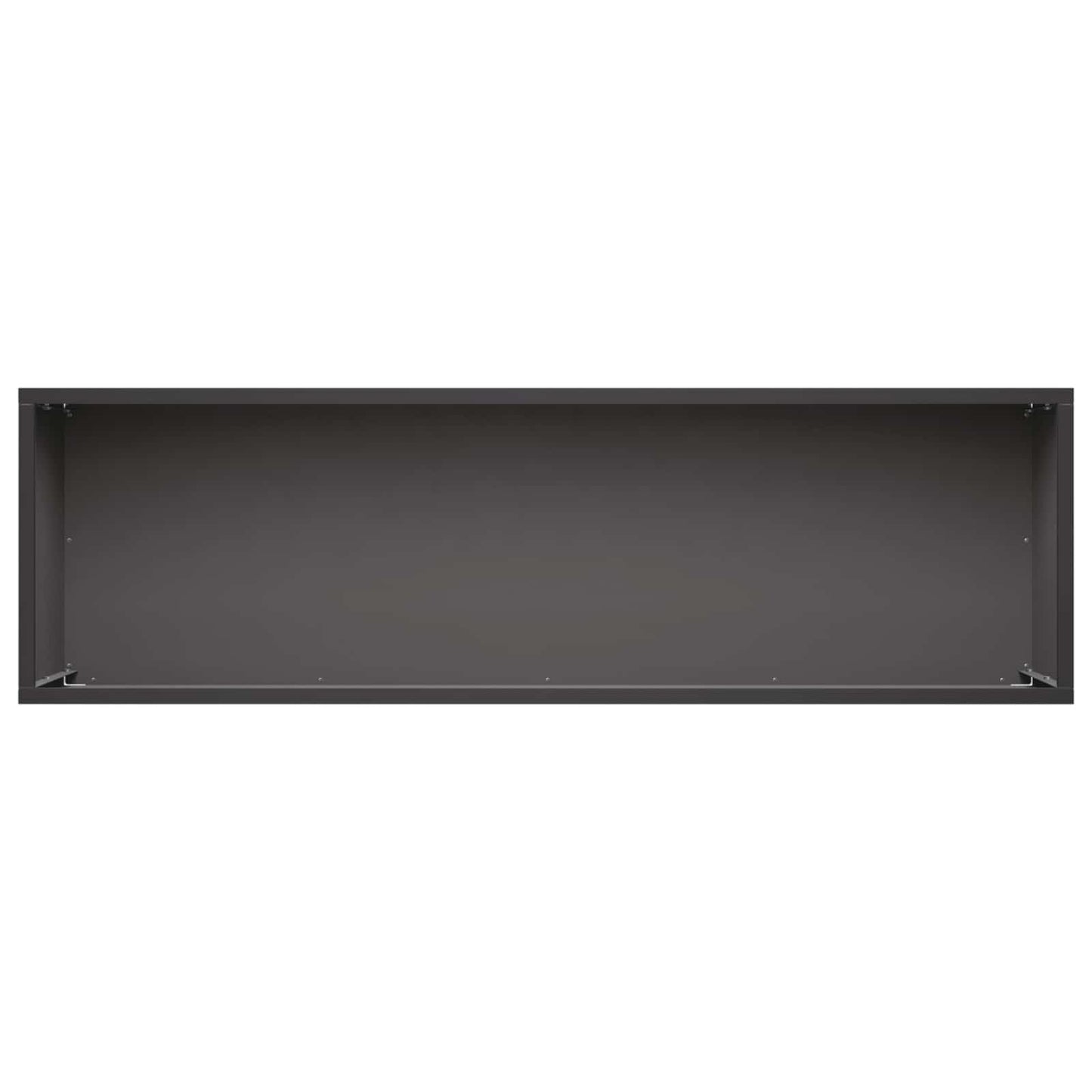 Garden Planter Black 80 x 30 x 30 cm Cold-rolled Steel