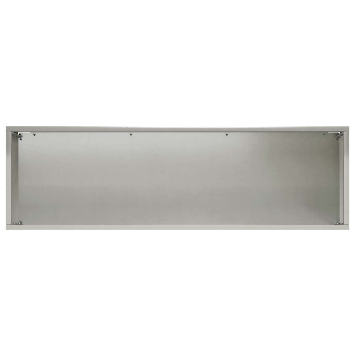 Garden Planter 2 pcs Silver 80 x 30 x 30 cm Stainless Steel