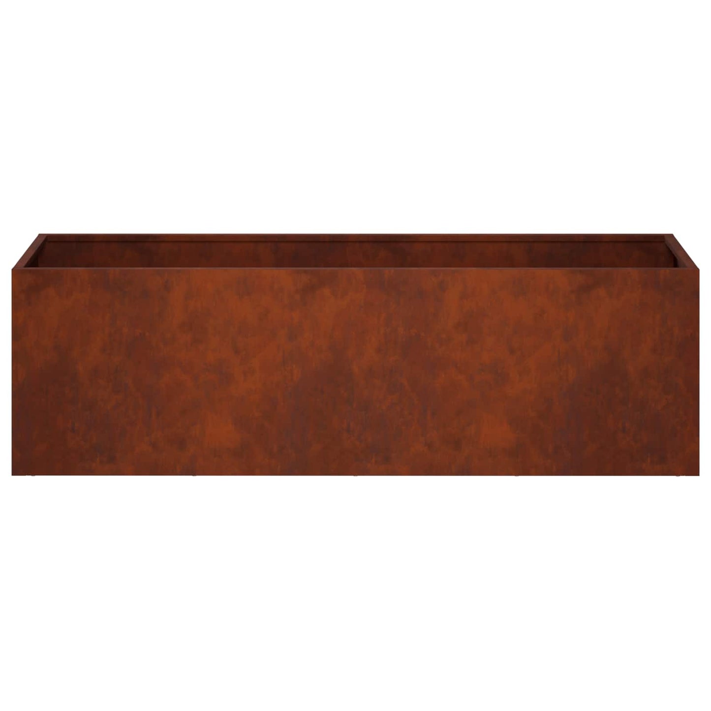 Garden Planter 2 pcs Rusty 80 x 30 x 30 cm Weathering Steel