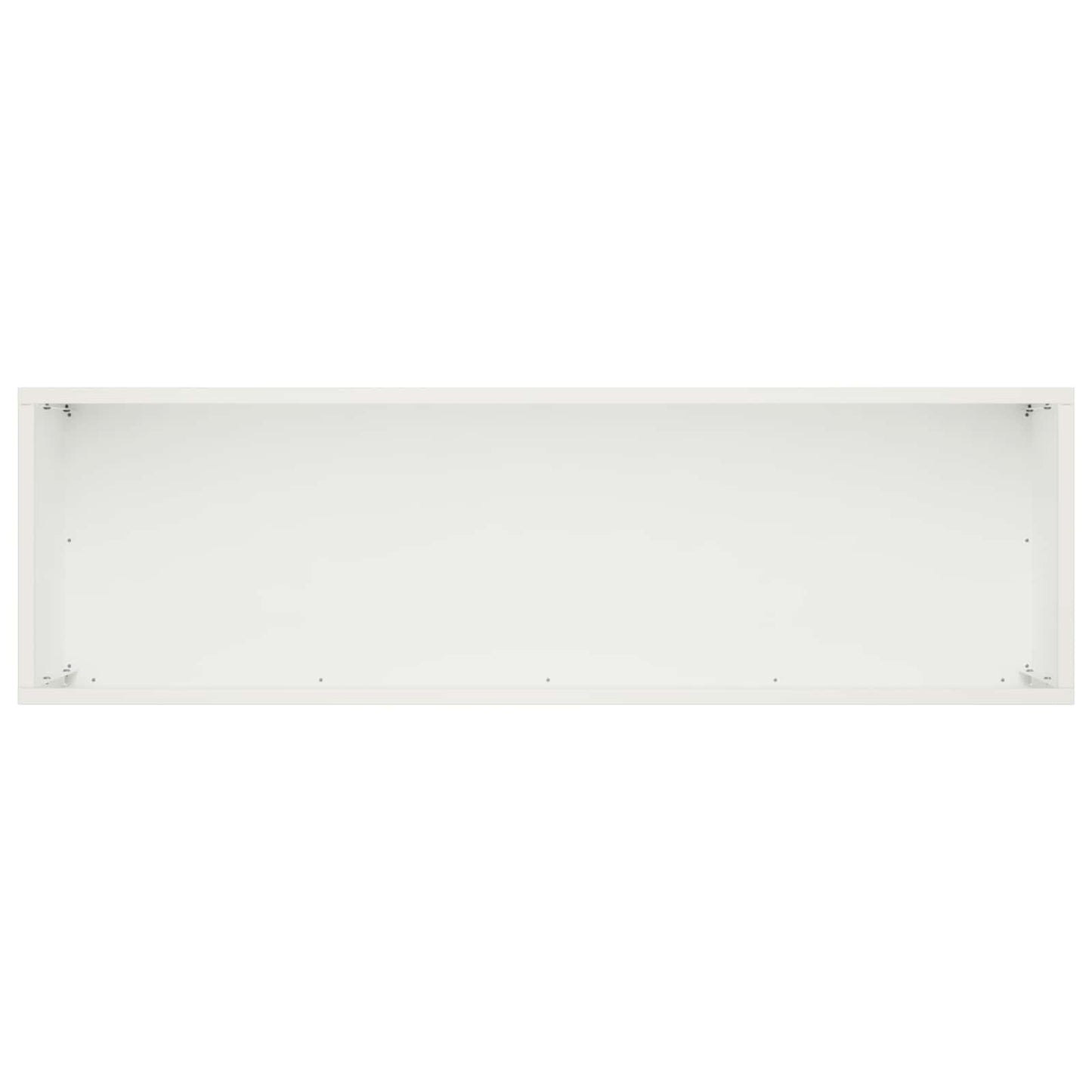 Garden Planter 2 pcs White 100 x 30 x 30 cm Cold-rolled Steel