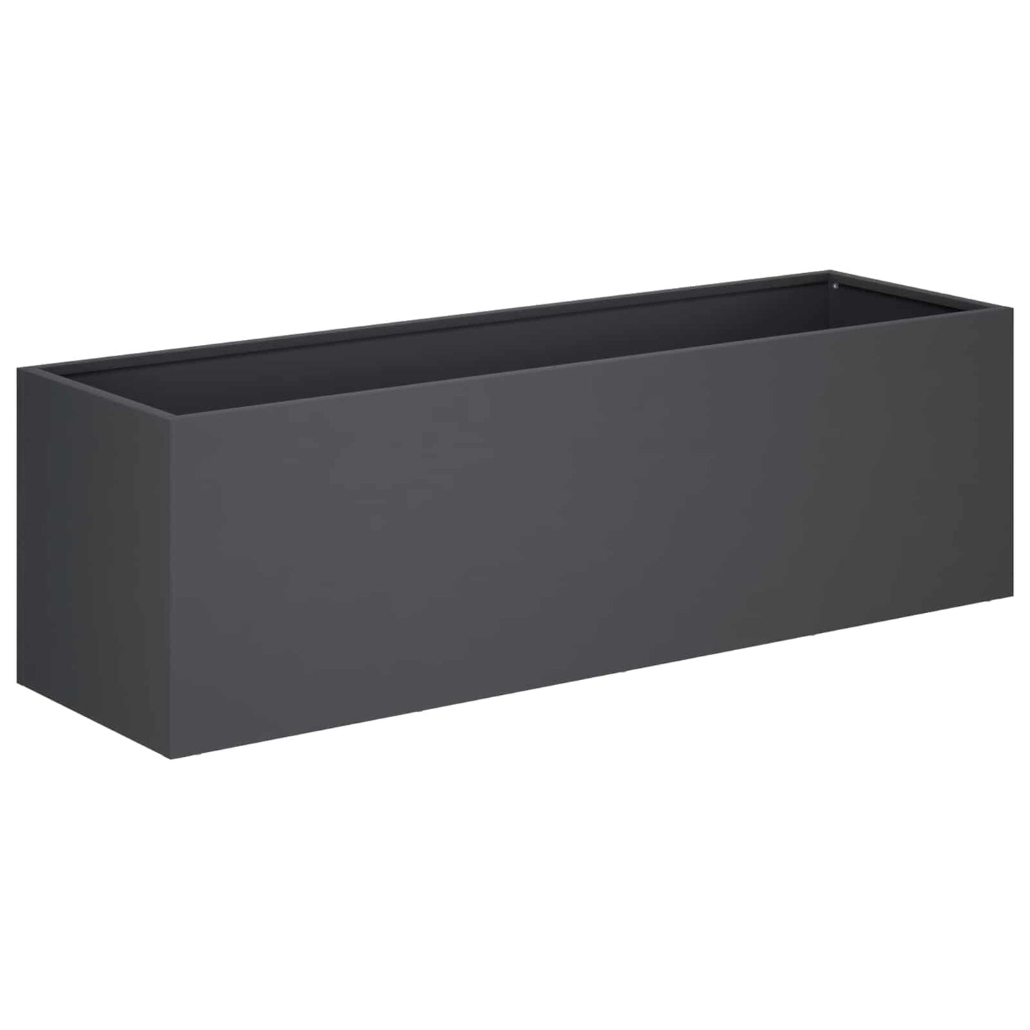 Garden Planter Anthracite 100 x 30 x 30 cm Cold-rolled Steel