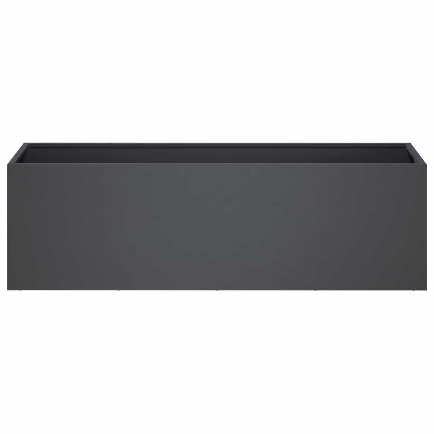 Garden Planter Anthracite 100 x 30 x 30 cm Cold-rolled Steel