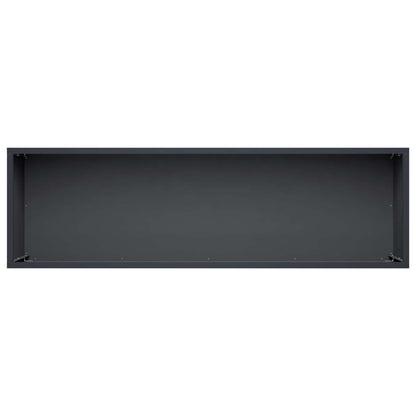 Garden Planter Anthracite 100 x 30 x 30 cm Cold-rolled Steel