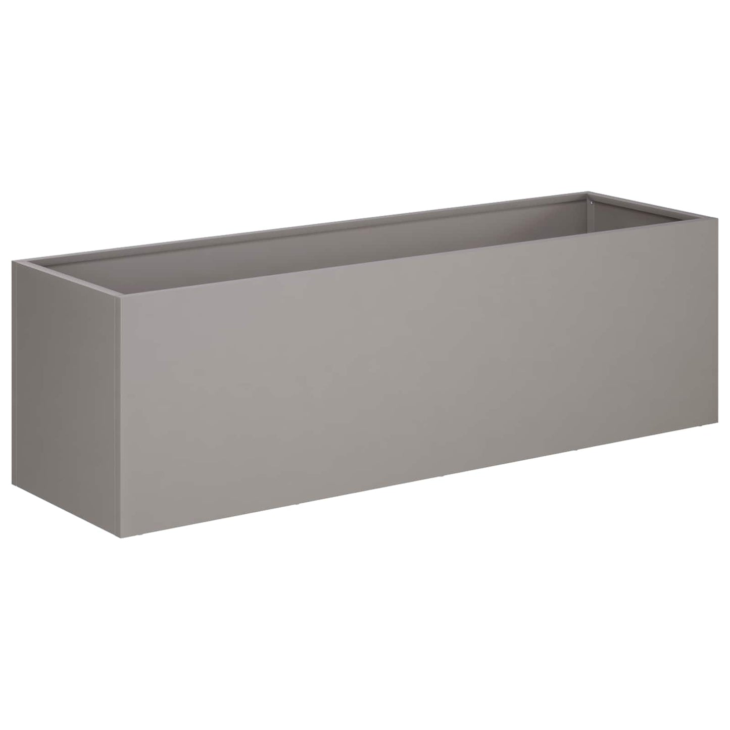 Garden Planter Rusty 100 x 30 x 30 cm Weathering Steel