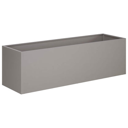 Garden Planter Rusty 100 x 30 x 30 cm Weathering Steel