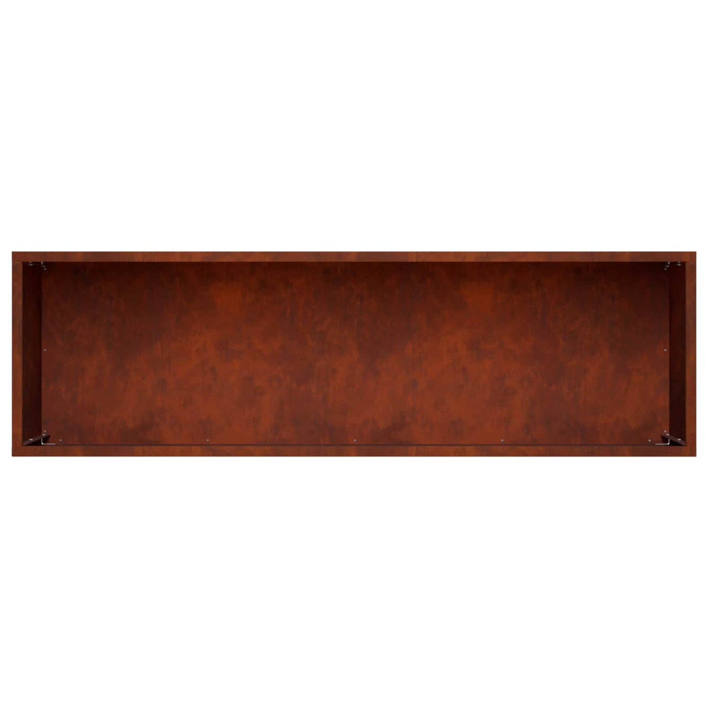 Garden Planter Rusty 100 x 30 x 30 cm Weathering Steel