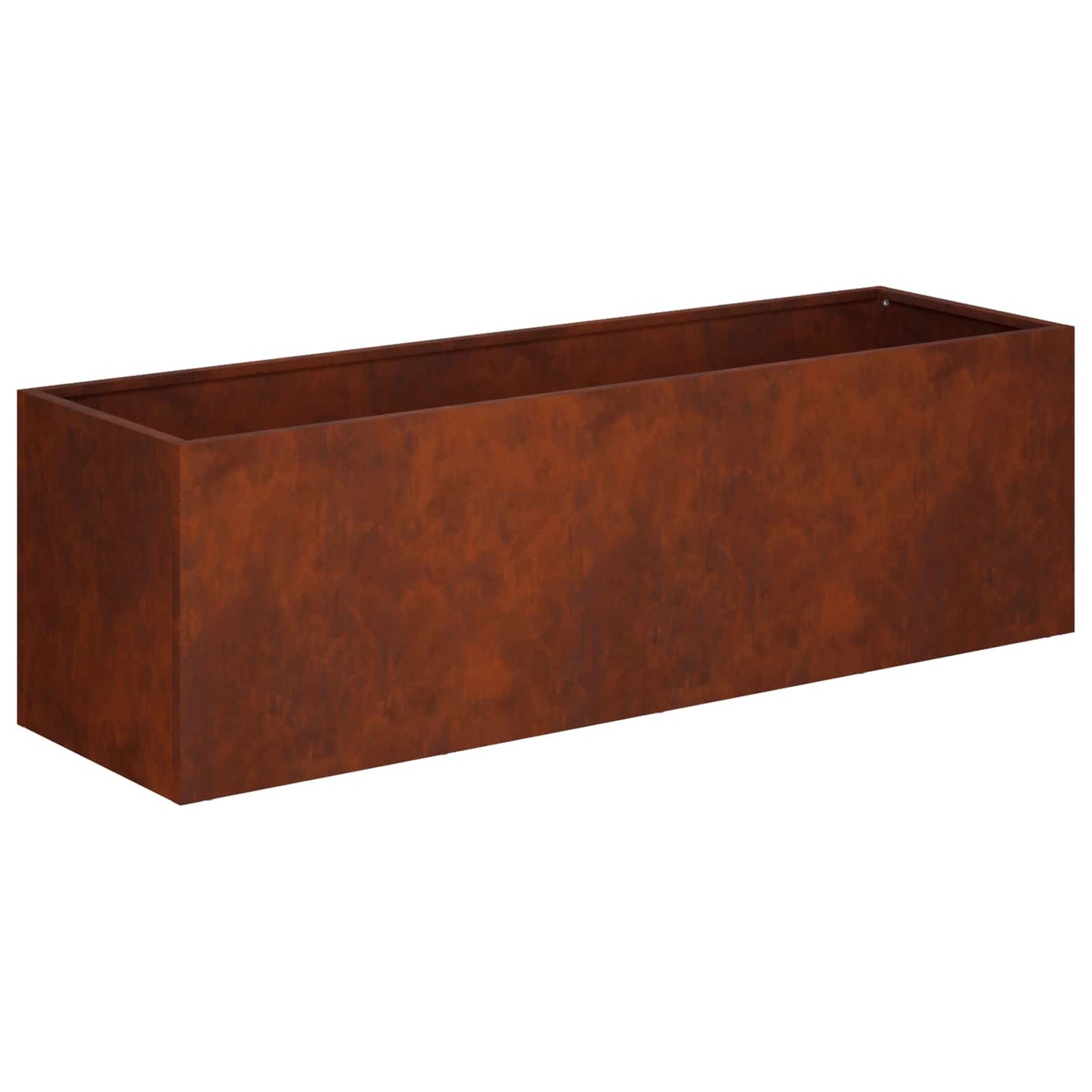 Garden Planter 2 pcs Rusty 100 x 30 x 30 cm Weathering Steel