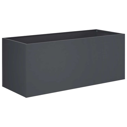Garden Planter Anthracite 80 x 40 x 40 cm Cold-rolled Steel