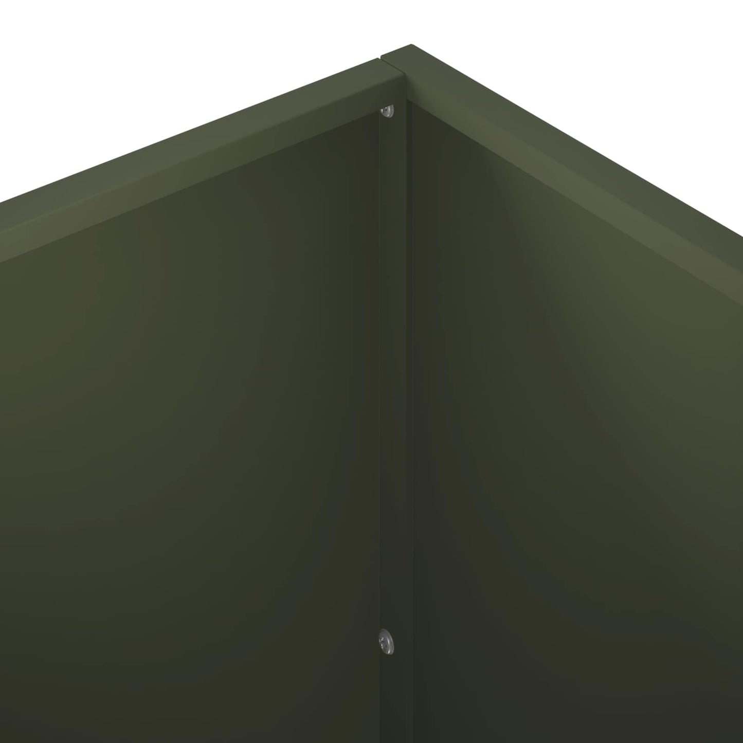 Garden Planter 2 pcs Olive Green 80 x 40 x 40 cm