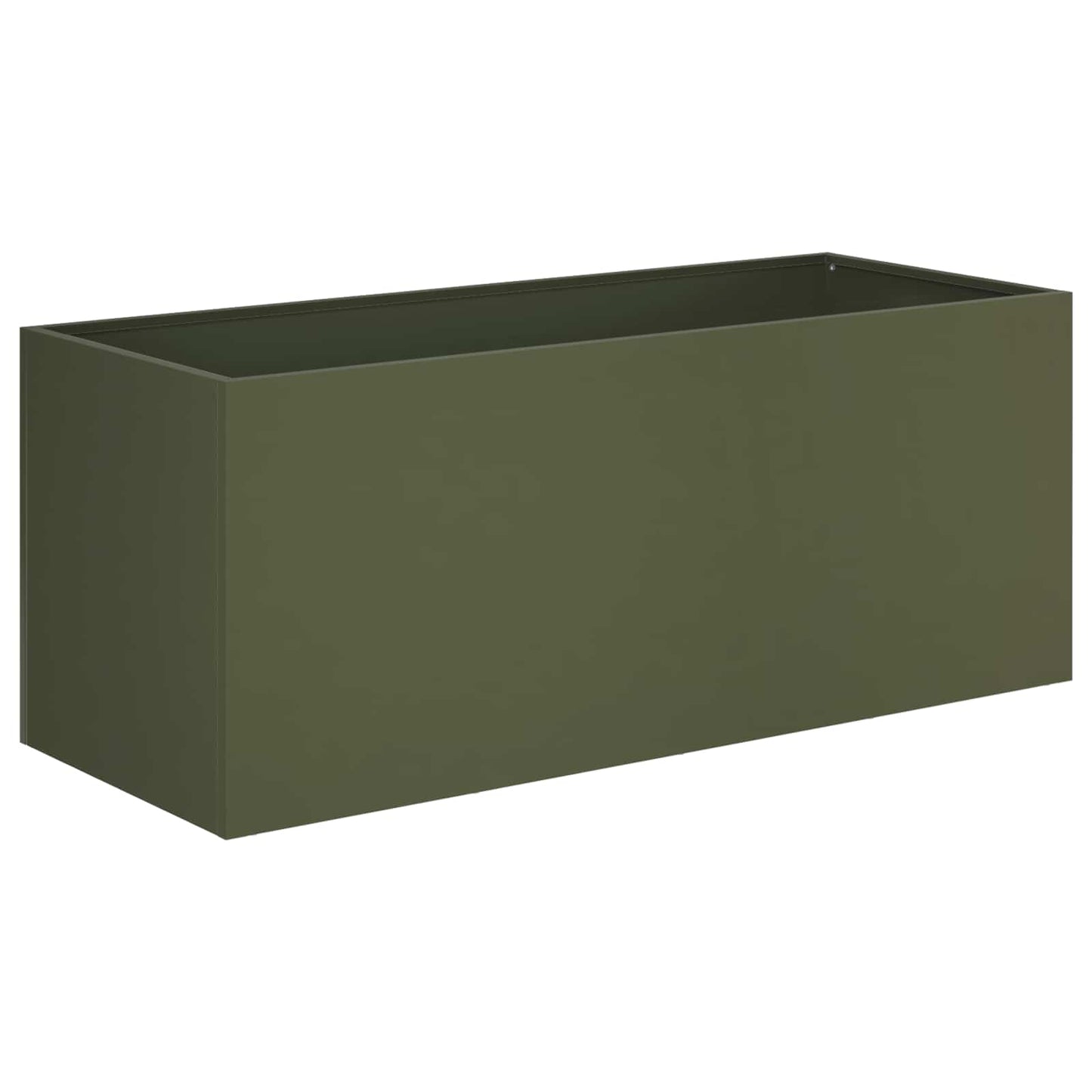 Garden Planter 2 pcs Olive Green 100 x 40 x 40 cm