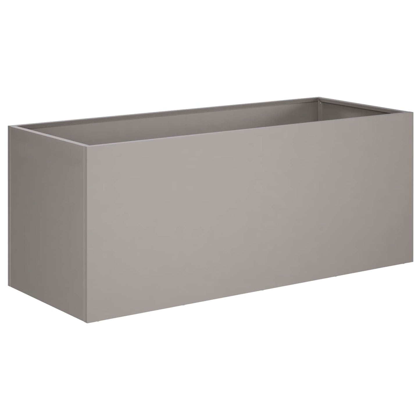 Garden Planter Rusty 100 x 40 x 40 cm Weathering Steel