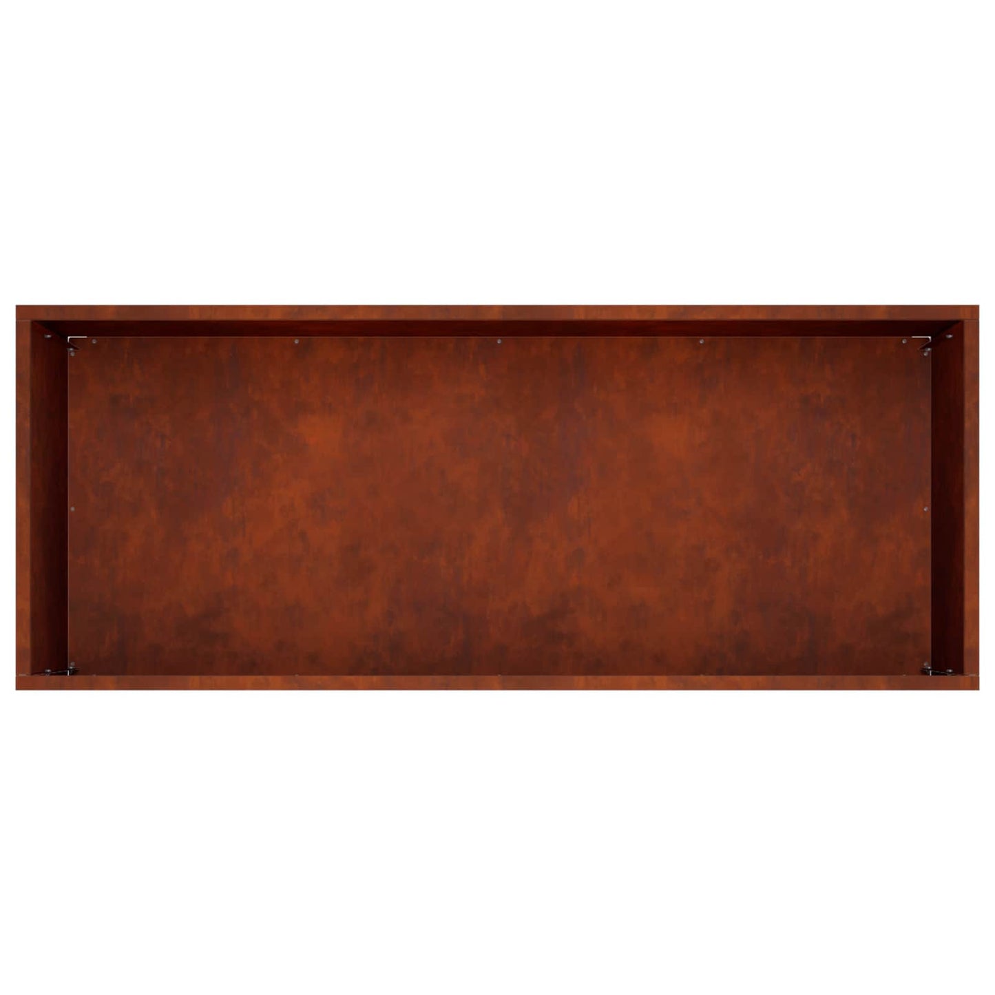 Garden Planter 2 pcs Rusty 100 x 40 x 40 cm Weathering Steel