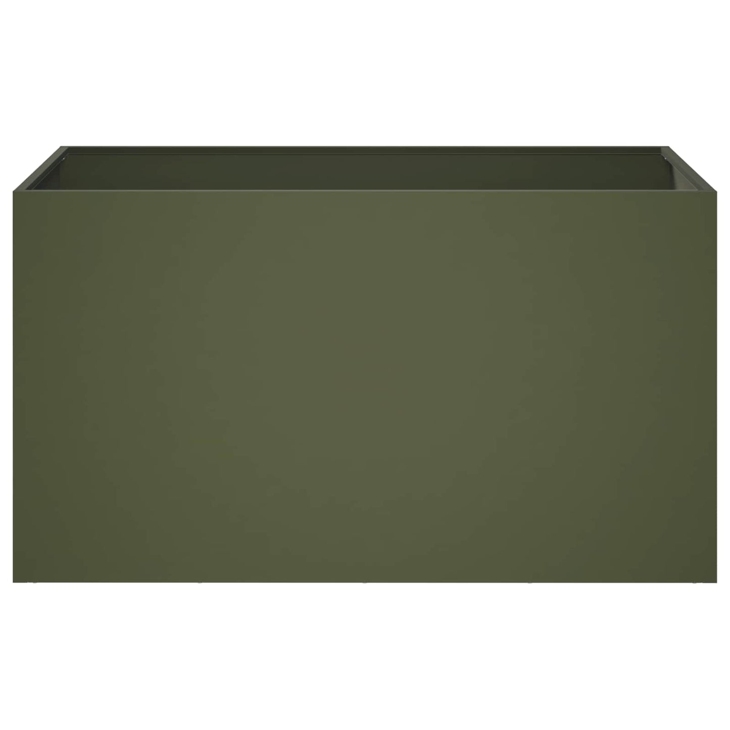Garden Planter 2 pcs Olive Green 80 x 50 x 50 cm