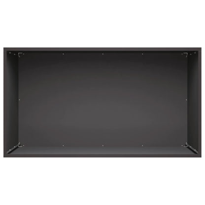 Garden Planter Black 100 x 50 x 50 cm Cold-rolled Steel