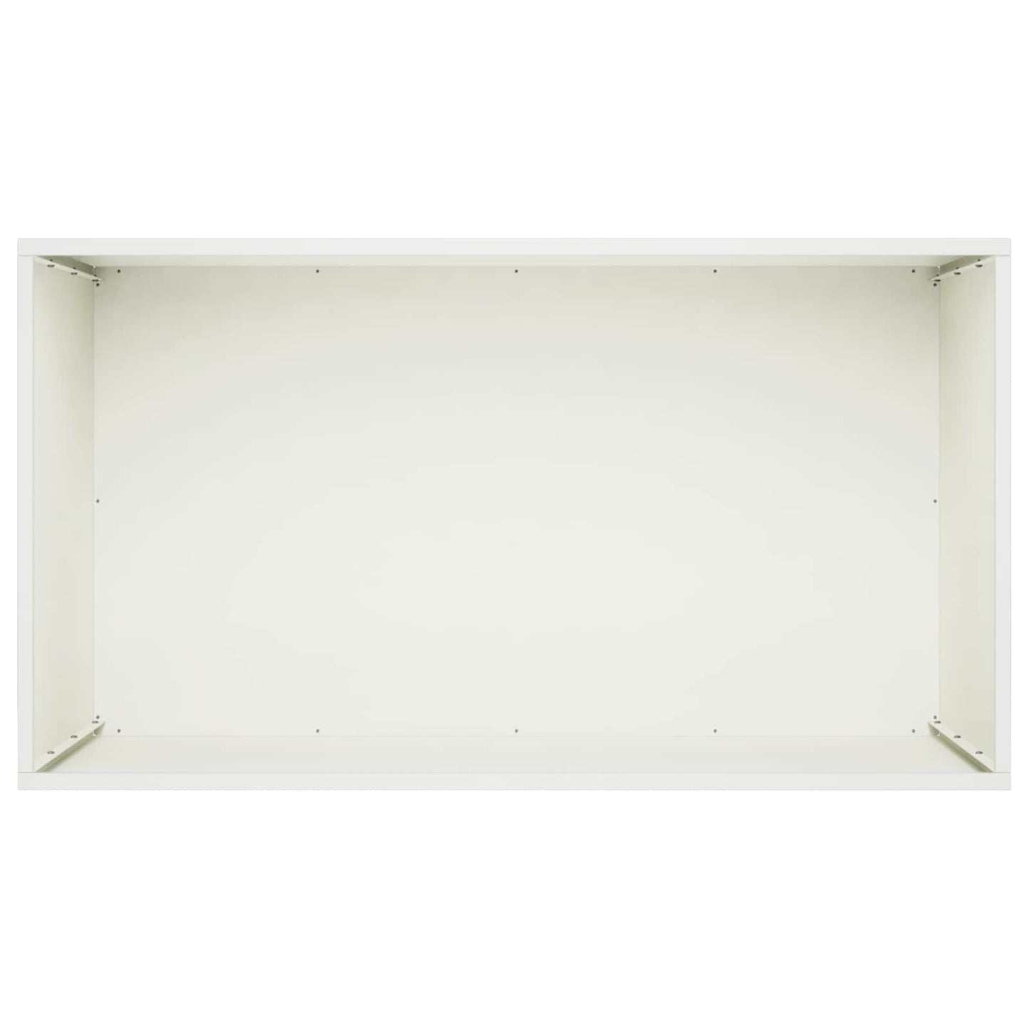 Garden Planter White 100 x 50 x 50 cm Cold-rolled Steel