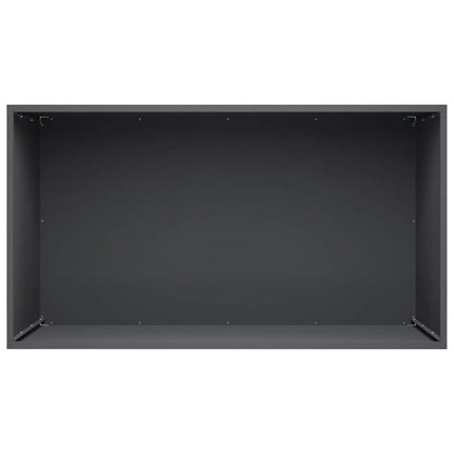 Garden Planter Anthracite 100 x 50 x 50 cm Cold-rolled Steel