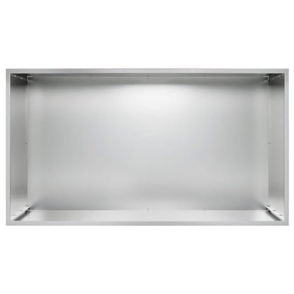 Garden Planter 2 pcs Silver 100 x 50 x 50 cm Galvanised Steel