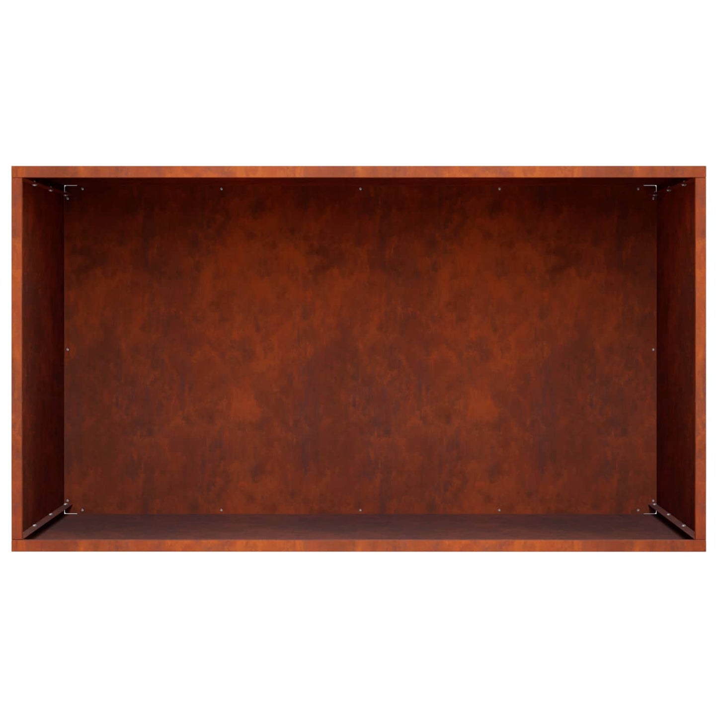 Garden Planter 2 pcs Rusty 100 x 50 x 50 cm Weathering Steel