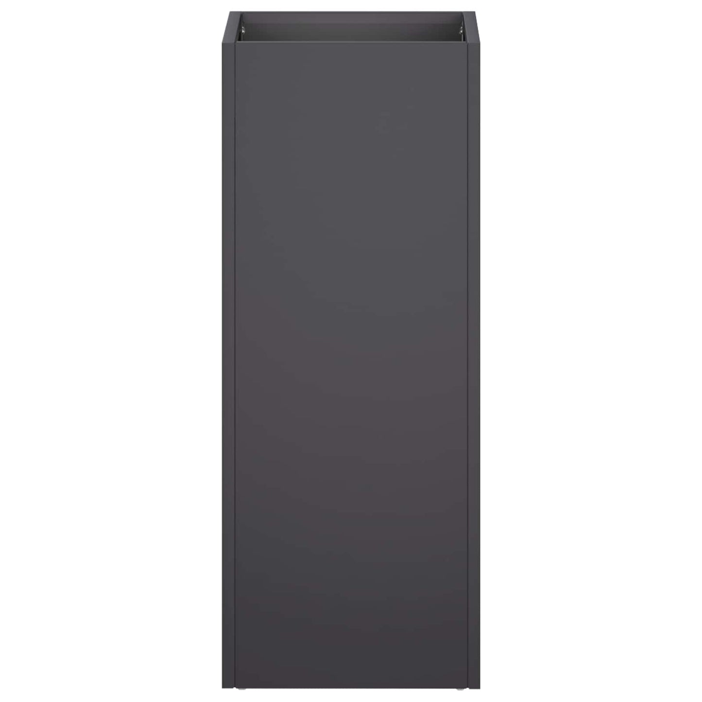 Garden Planter Black 20 x 20 x 40 cm Cold-rolled Steel