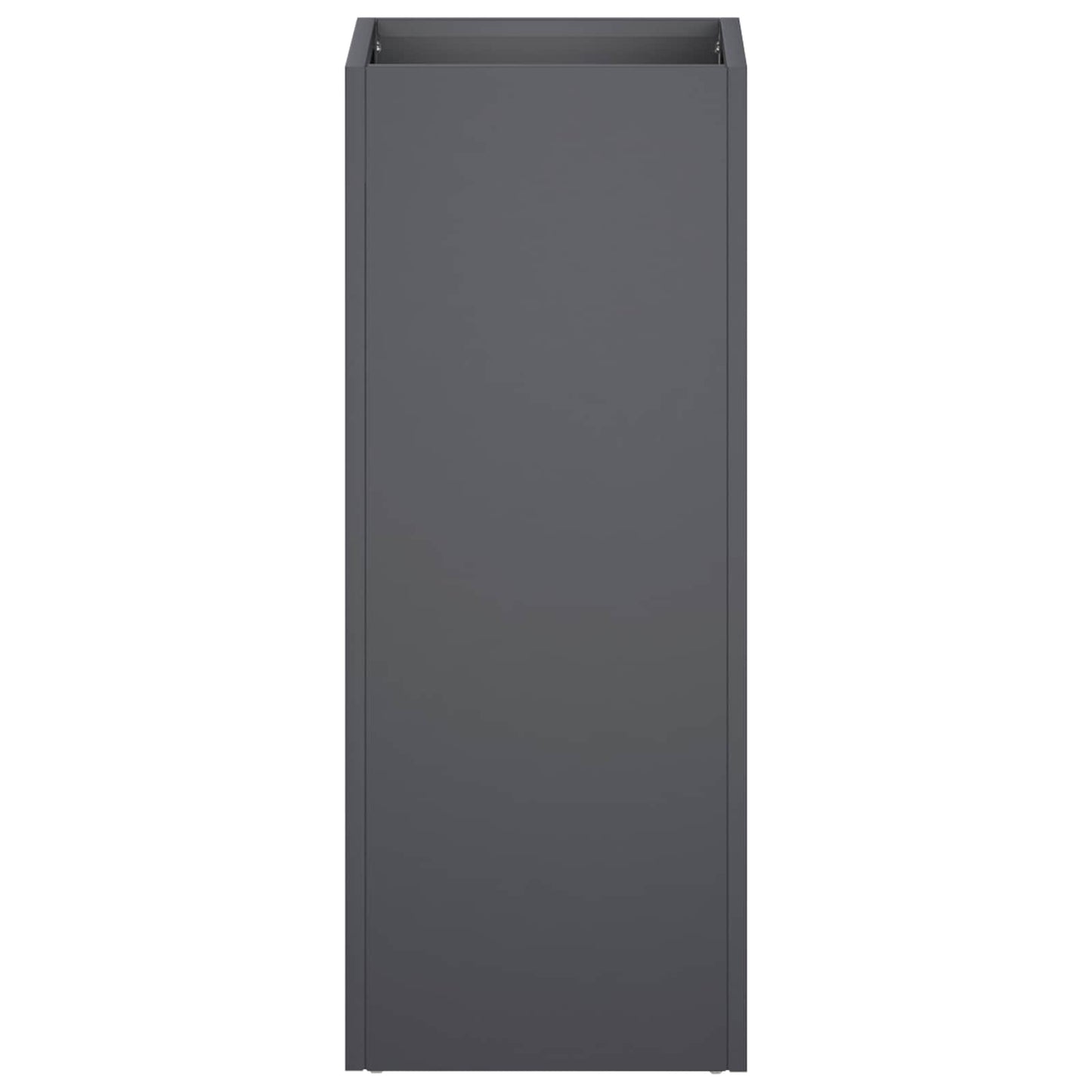 Garden Planter Anthracite 20 x 20 x 40 cm Cold-rolled Steel