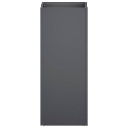 Garden Planter Anthracite 20 x 20 x 40 cm Cold-rolled Steel