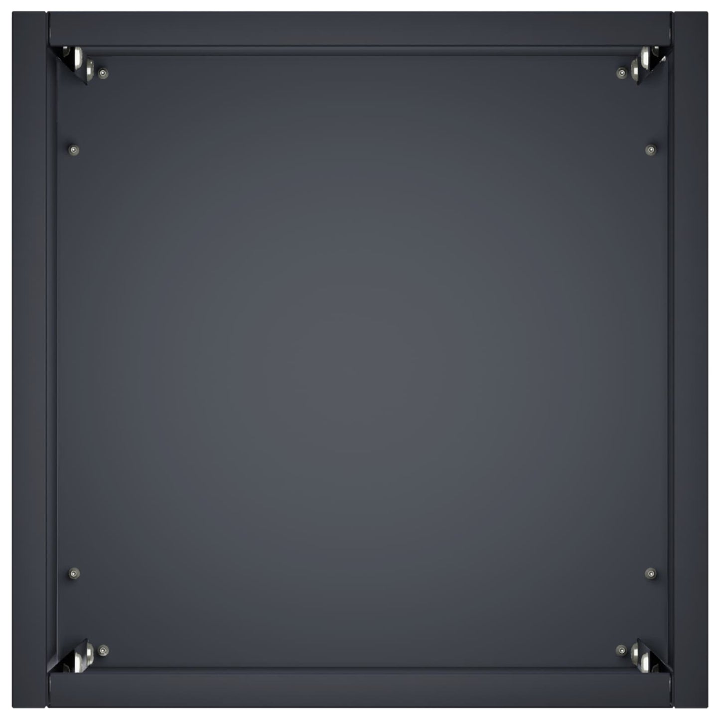Garden Planter Anthracite 20 x 20 x 40 cm Cold-rolled Steel