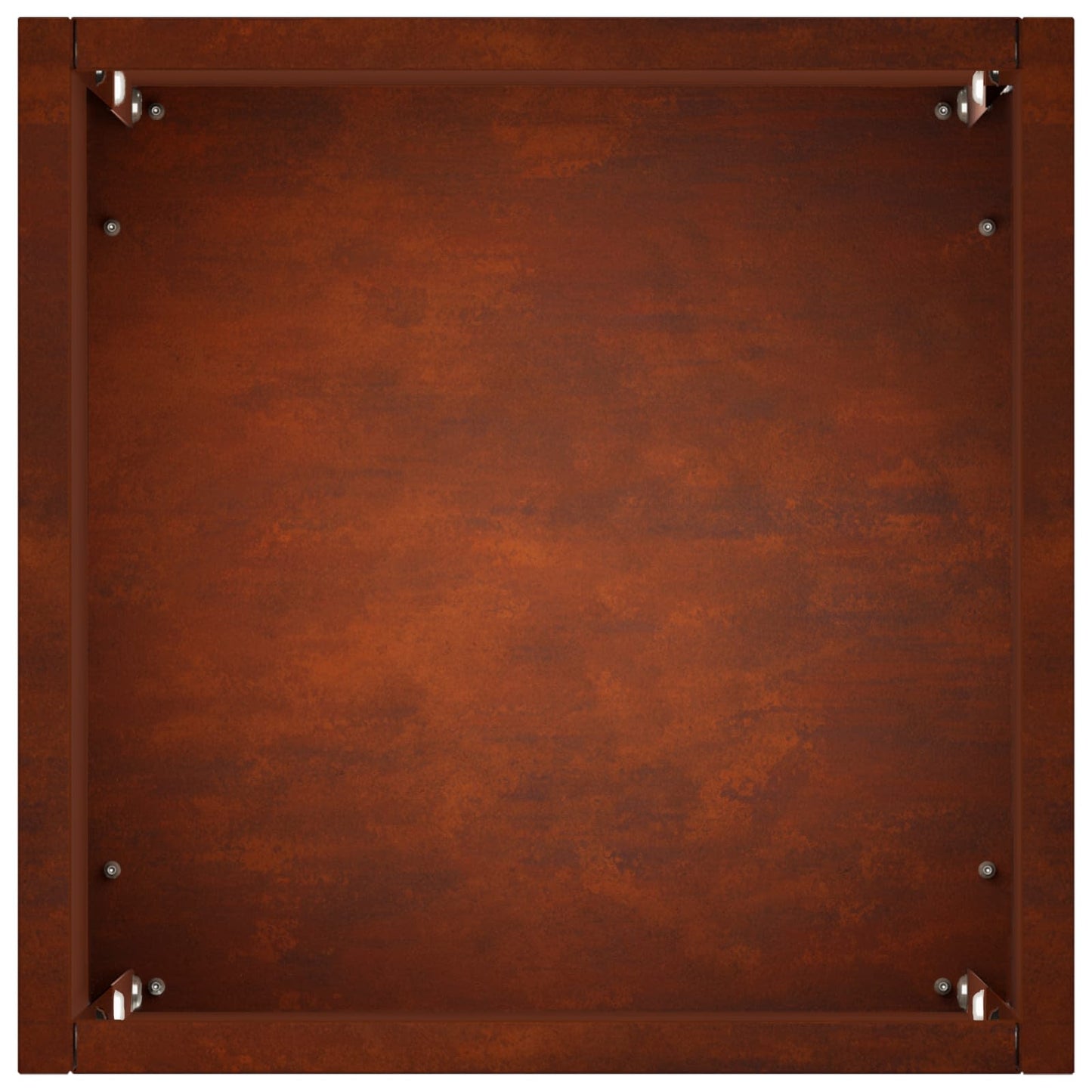 Garden Planter 2 pcs Rusty 20 x 20 x 40 cm Weathering Steel
