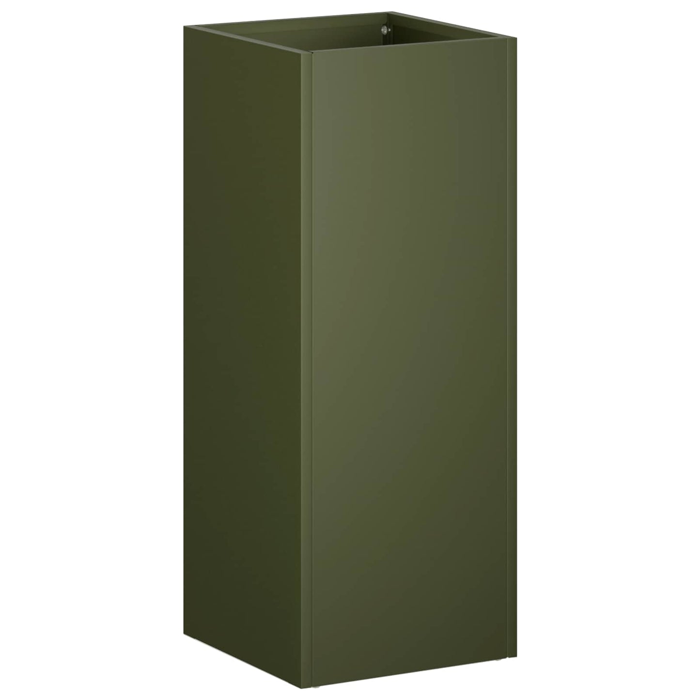 Garden Planter Olive Green 20 x 20 x 50 cm Cold-rolled Steel