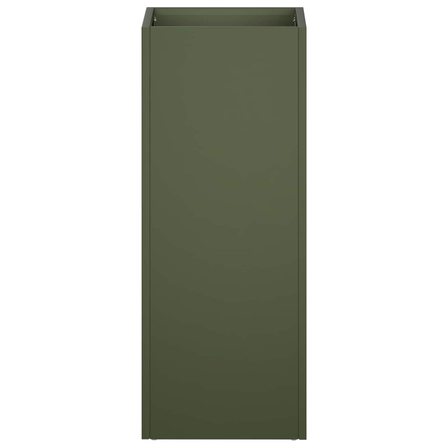Garden Planter Olive Green 20 x 20 x 50 cm Cold-rolled Steel