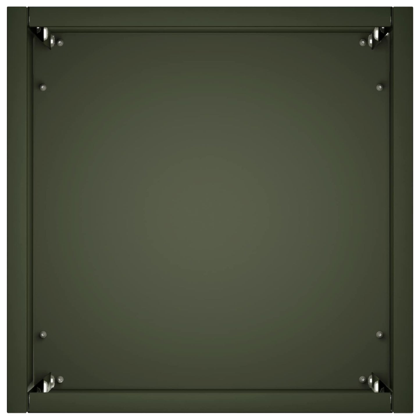 Garden Planter Olive Green 20 x 20 x 50 cm Cold-rolled Steel