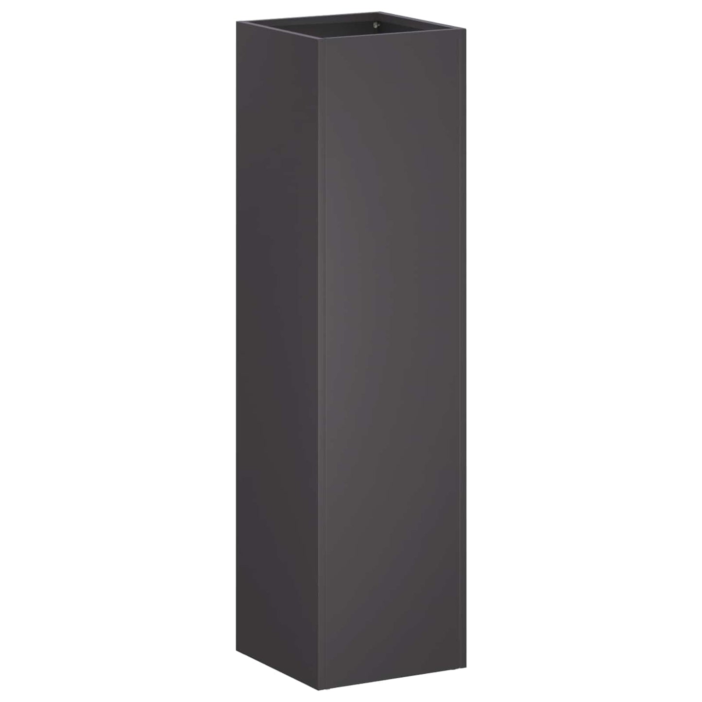 Garden Planter Black 20 x 20 x 75 cm Cold-rolled Steel