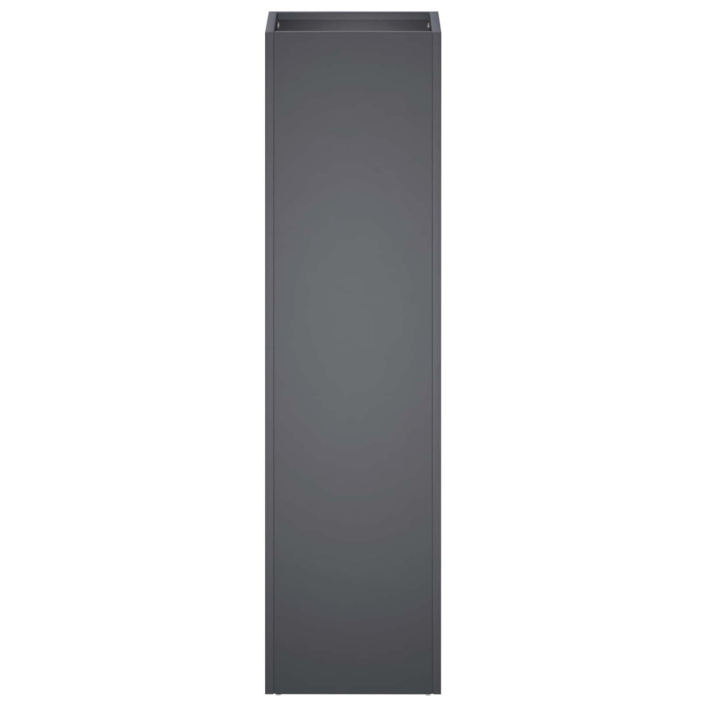 Garden Planter Anthracite 20 x 20 x 75 cm Cold-rolled Steel