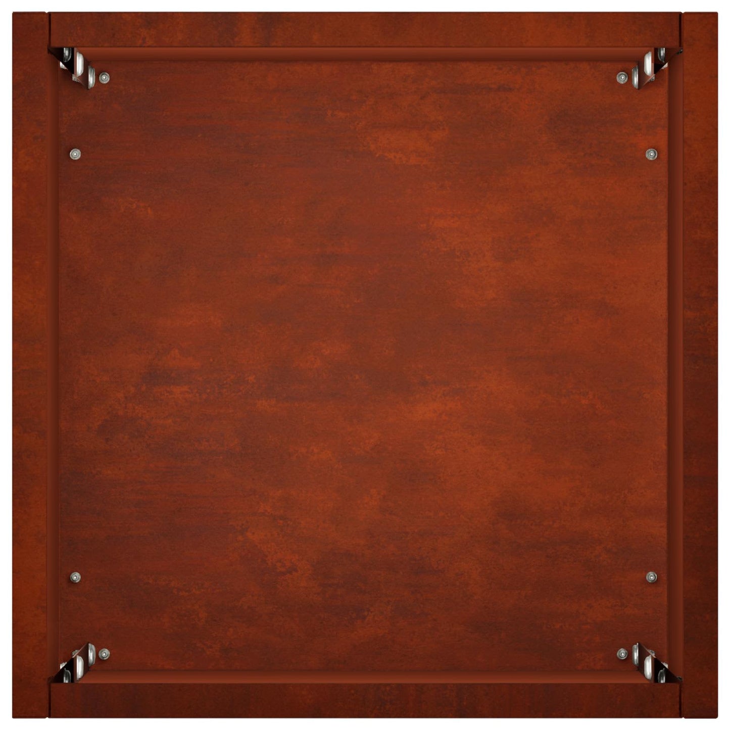 Garden Planter Rusty 20 x 20 x 75 cm Weathering Steel
