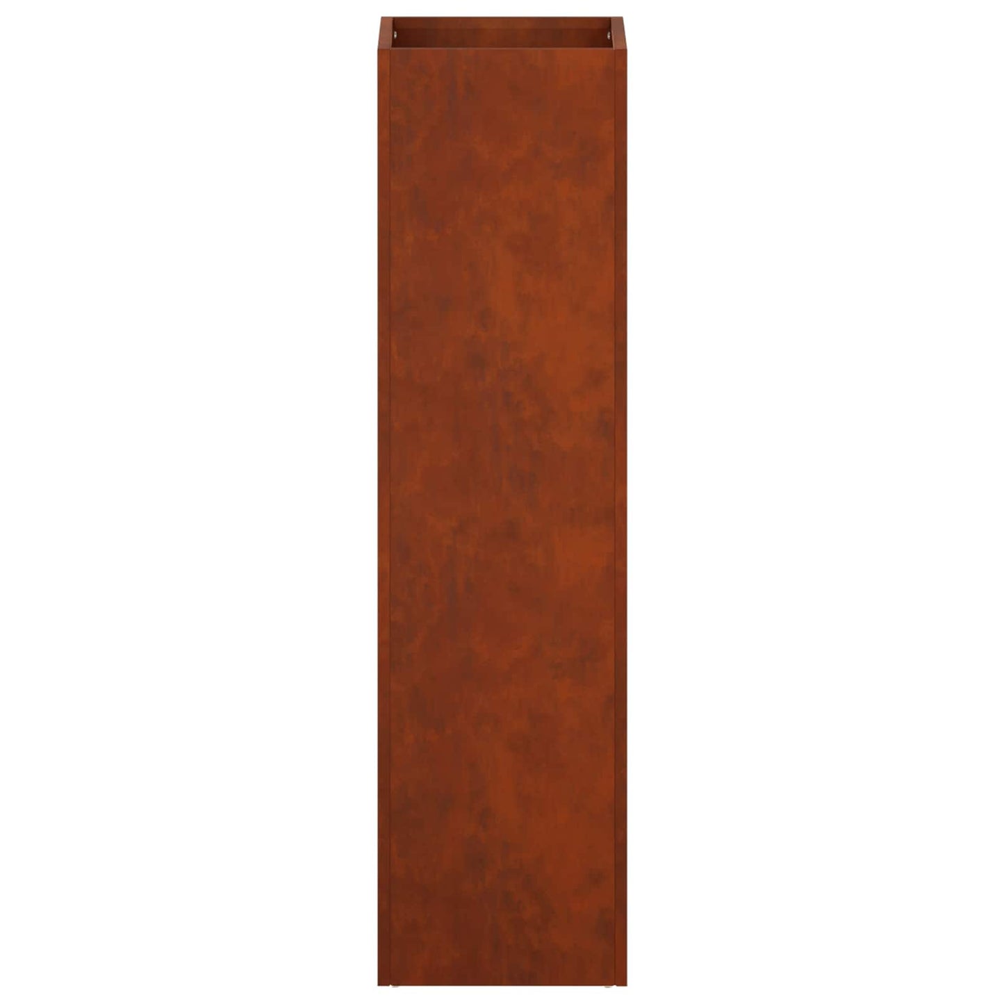 Garden Planter 2 pcs Rusty 20 x 20 x 75 cm Weathering Steel