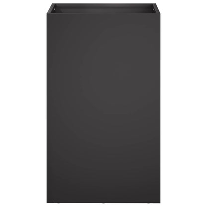 Garden Planter Black 30 x 30 x 40 cm Cold-rolled Steel