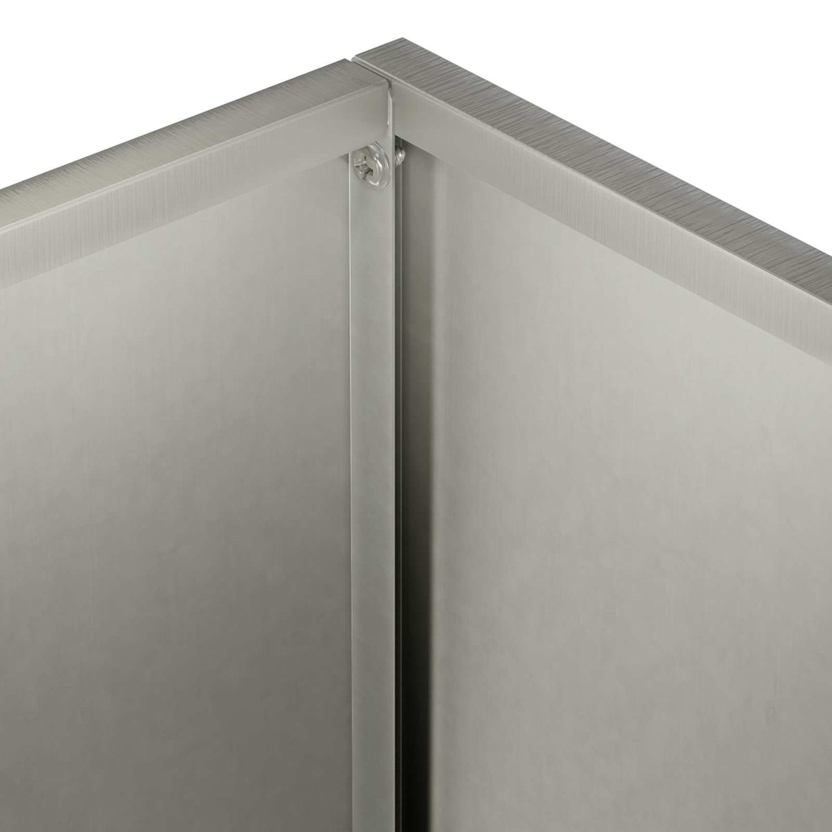 Garden Planter Silver 30 x 30 x 40 cm Stainless Steel