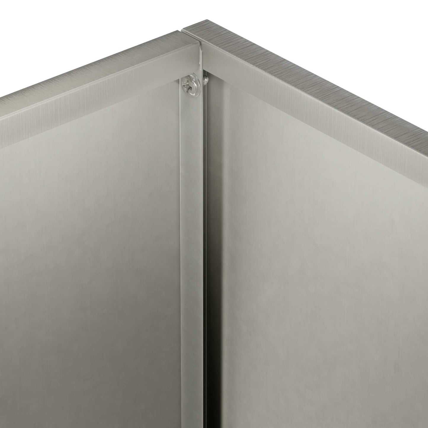 Garden Planter 2 pcs Silver 30 x 30 x 40 cm Stainless Steel